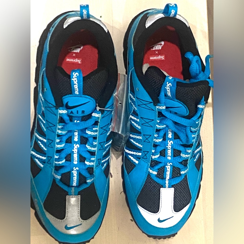 Supreme Air Humara 17 blue sneakers. New with tags.